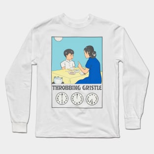 Throbbing Gristle ∆∆∆ Fan Art Design Long Sleeve T-Shirt